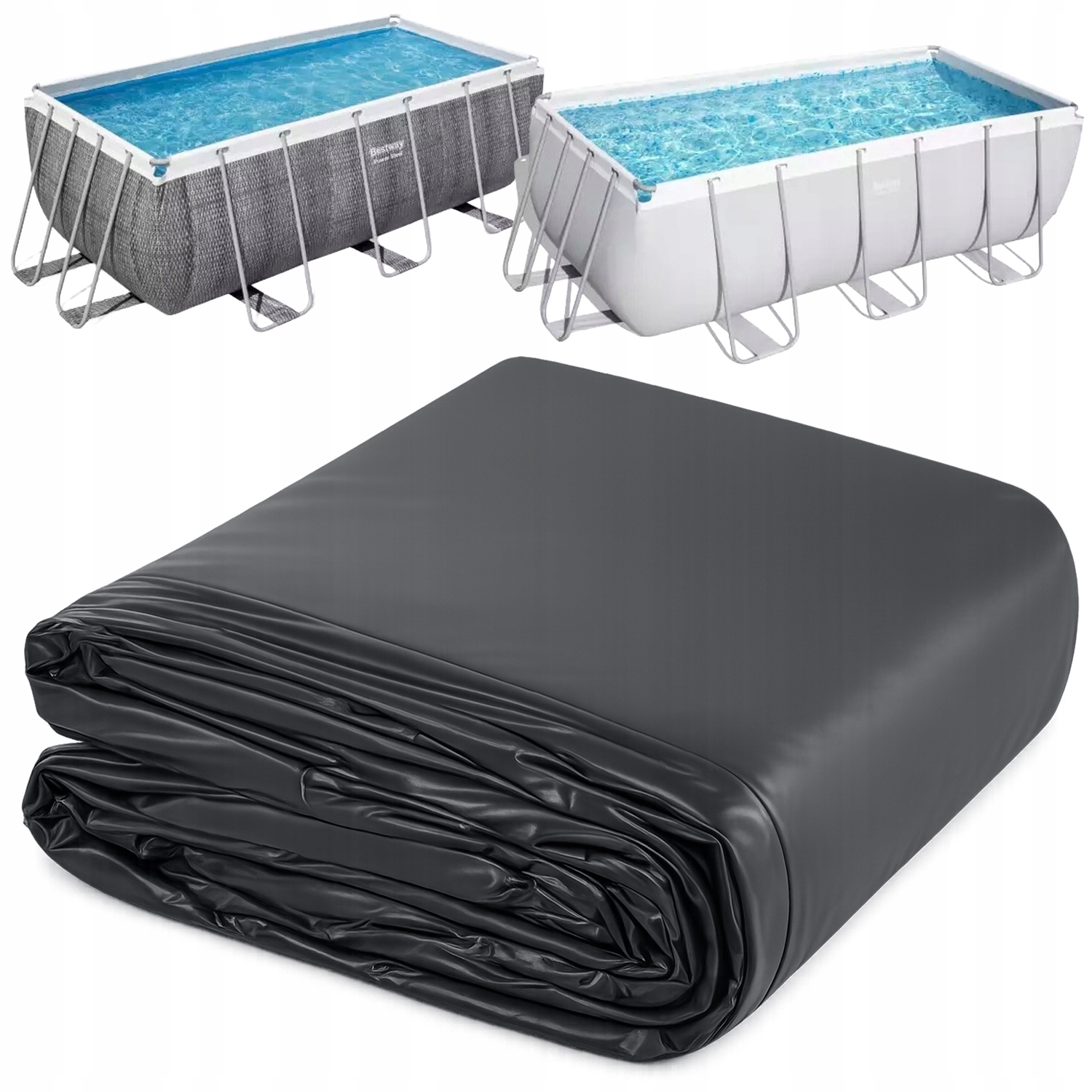 Ochranný Kryt Plachty Na Bazén Bestway Power Steel 412X201 CM