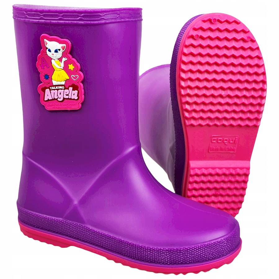 

Coqui Kalosze dziecięce Rainy fioletowe buty 29