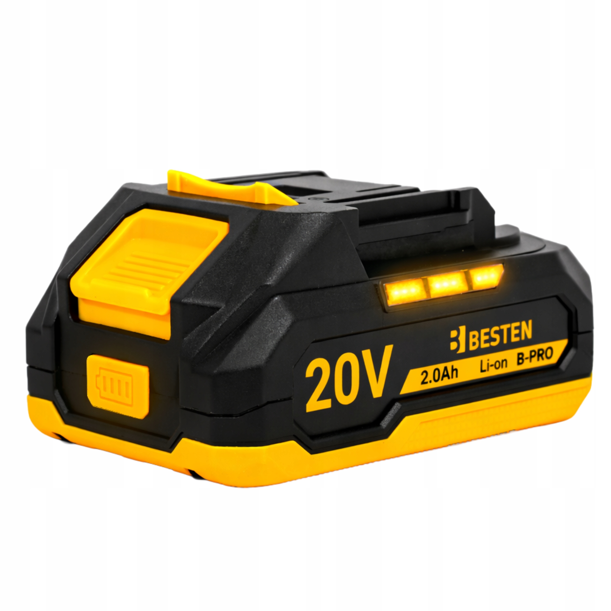 Akumulátor Baterie Besten B-pro Lithium-iontový systém 20 V 2.0 Ah Li-Ion