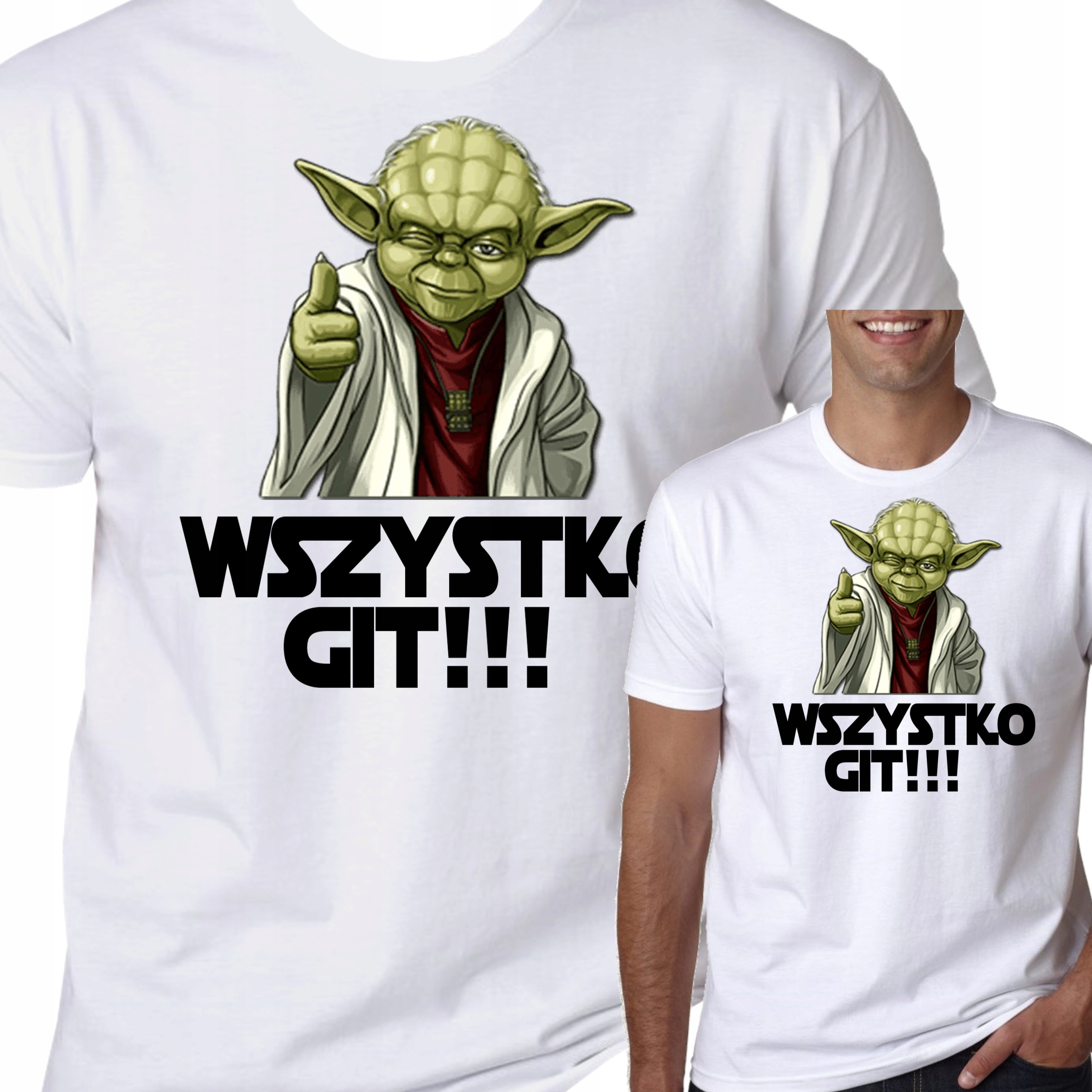 

T-Shirt Koszulka Star Wars Yoda Prezent XXL 0641