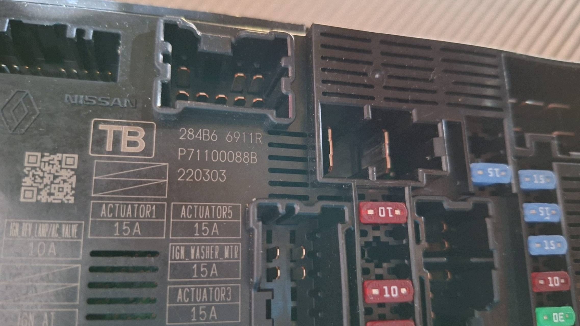 fuse box module BSI Renault Kangoo III 284B66911R