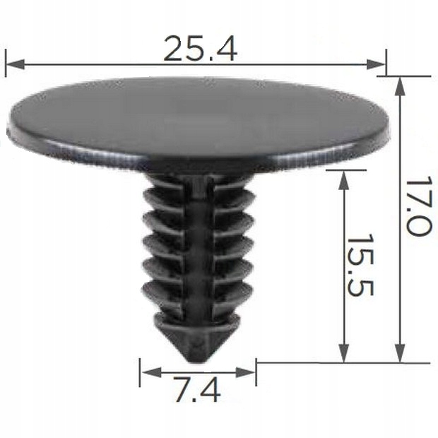 CHRYSTLER DODGE RAM JEEP SPINKI KOŁKI TAPICERKI 10 Producent części AutoDor
