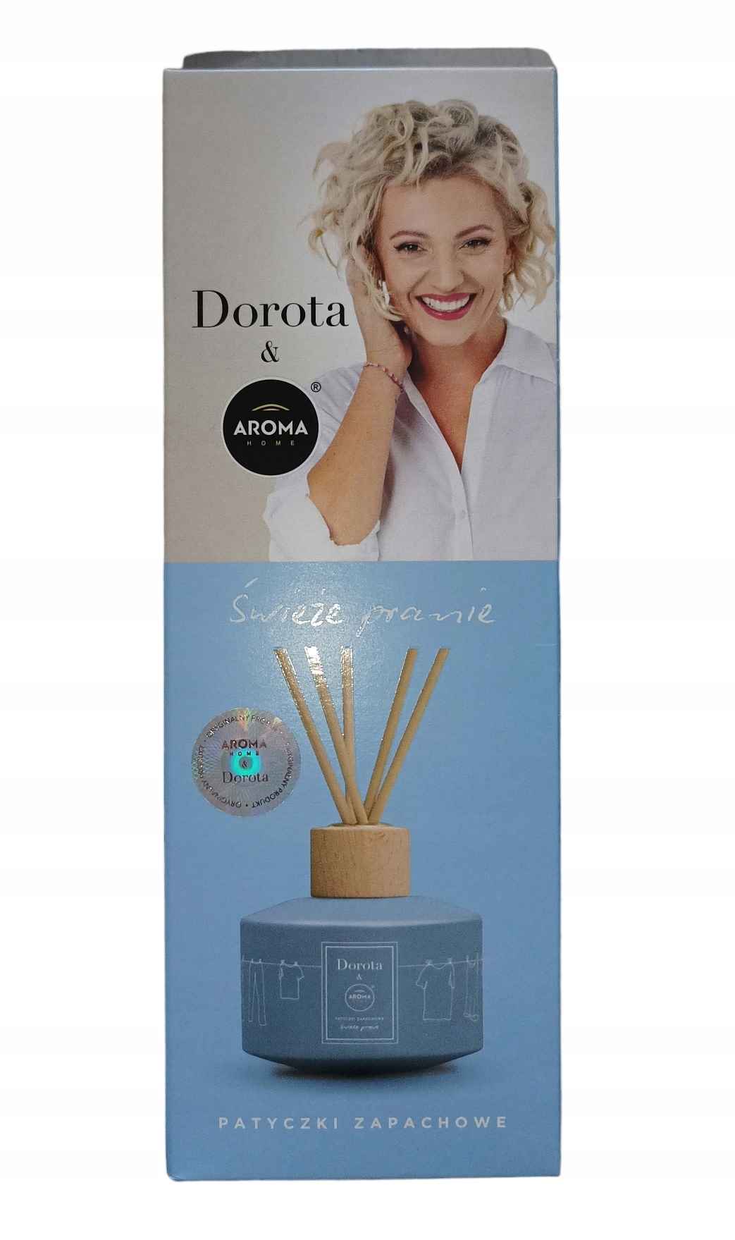 Aroma HOME DOROTA PATYCZKI STICKS 100ml ZAPACH ŚWIEŻE PRANIE