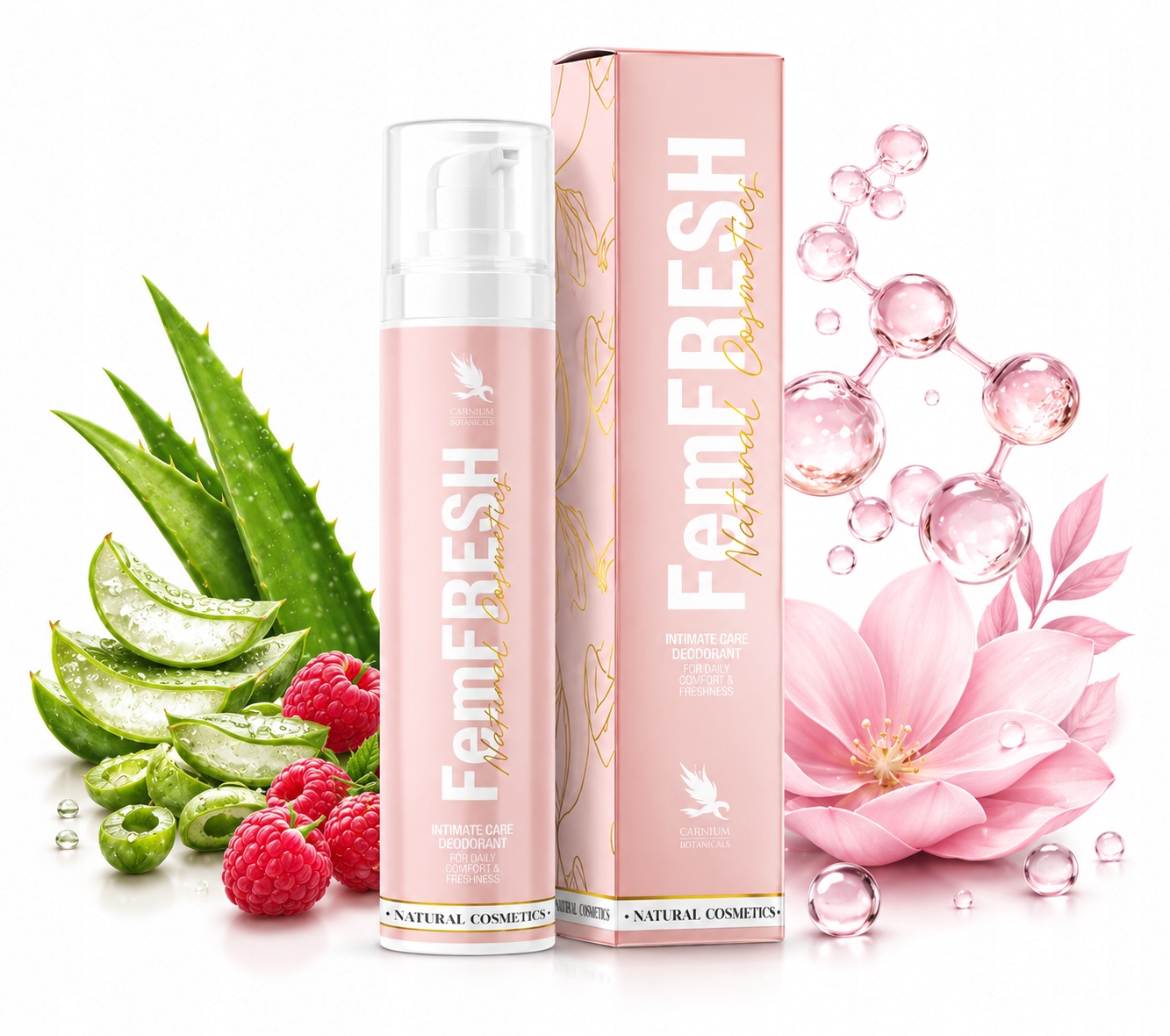 PIELĘGNACJA OKOLIC INTYMNYCH KREM Carnium Botanicals FemFRESH 50 ml