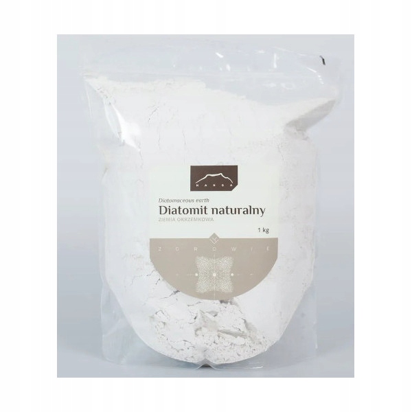 

Diatomit naturalny ziemia okrzemkowa 1kg Nanga
