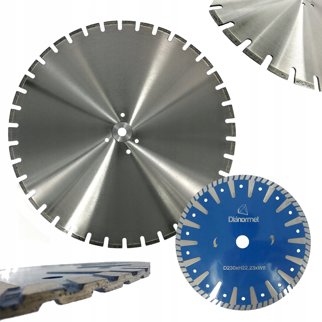 Diamantový Kotouč 650 mm pro řezání Betonu, Cihly fi60/25,4 mm STANDARD+Bonus