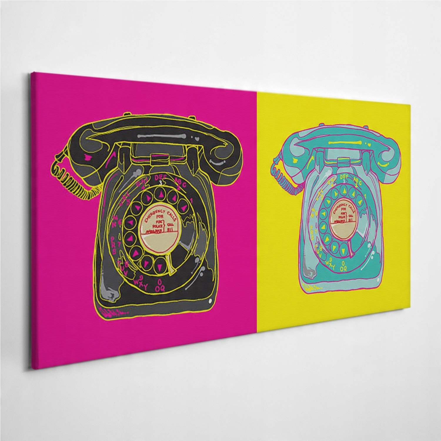 

Obraz na płótnie na ścianę Vintage Telefon 120x60