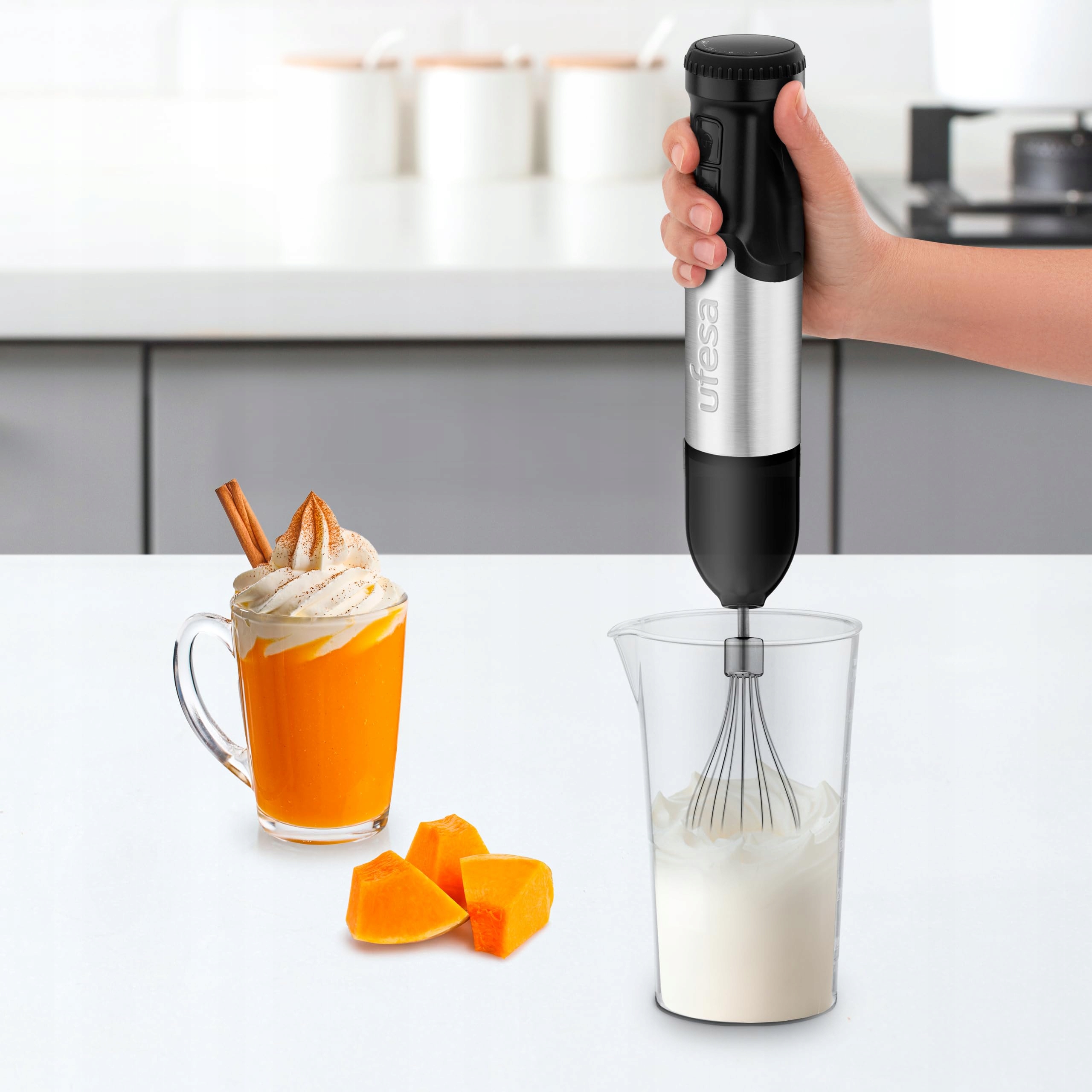 UFESA Galaxy Max Blender Ręczny 1500W 24 Prędkości Turbo Ostrza BPA Free — miniatura 2