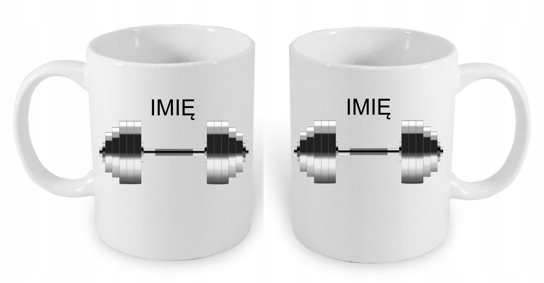 

Kubek hantla siłownia Imienny