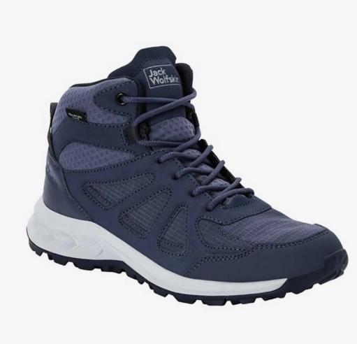 Jack Wolfskin Woodland 2 Trekové Boty Modré Barvy 38 J8A