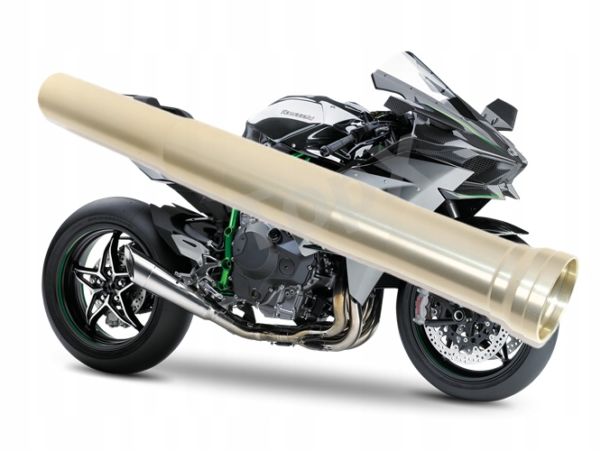 TopX Goleń Trubka laga tlumič Odpružení Kawasaki Ninja H2 15+ 1 Ks