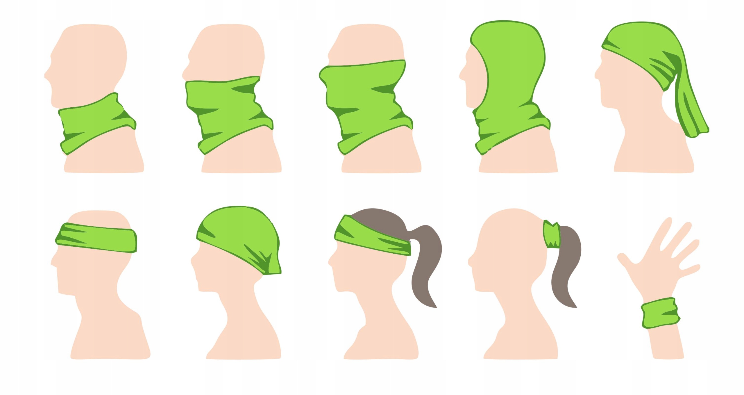 Komin maska ochronna osłona nosa i ust - LEW Wzór dominujący print (nadruk)