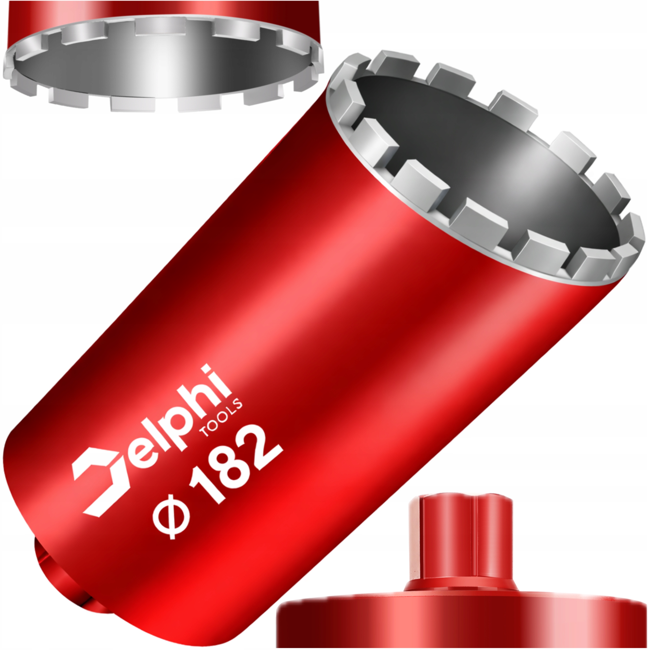 Wiertło Koronowe Diamentowe Do Betonu 182 x 450mm Wiertnica Otwornica