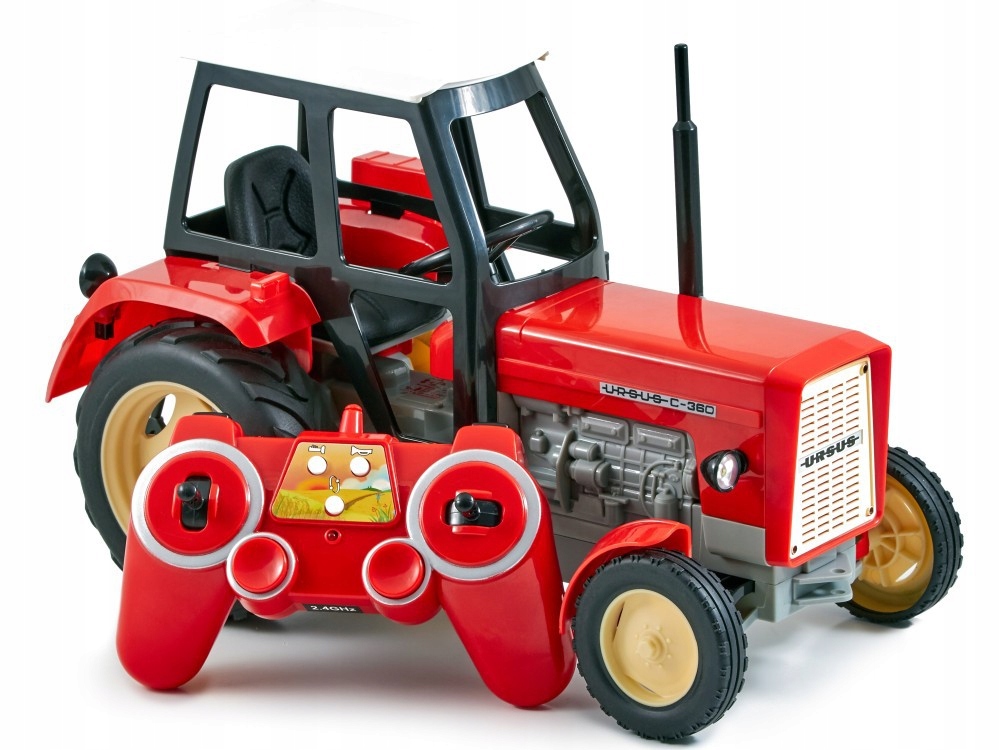 

Zdalnie sterowany traktor czerwony Ursus Zabawka