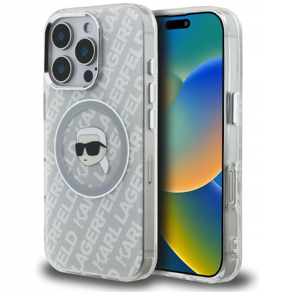 Karl Lagerfeld IML MagSafe pouzdro kryt obal pro iPhone 16 Pro Max