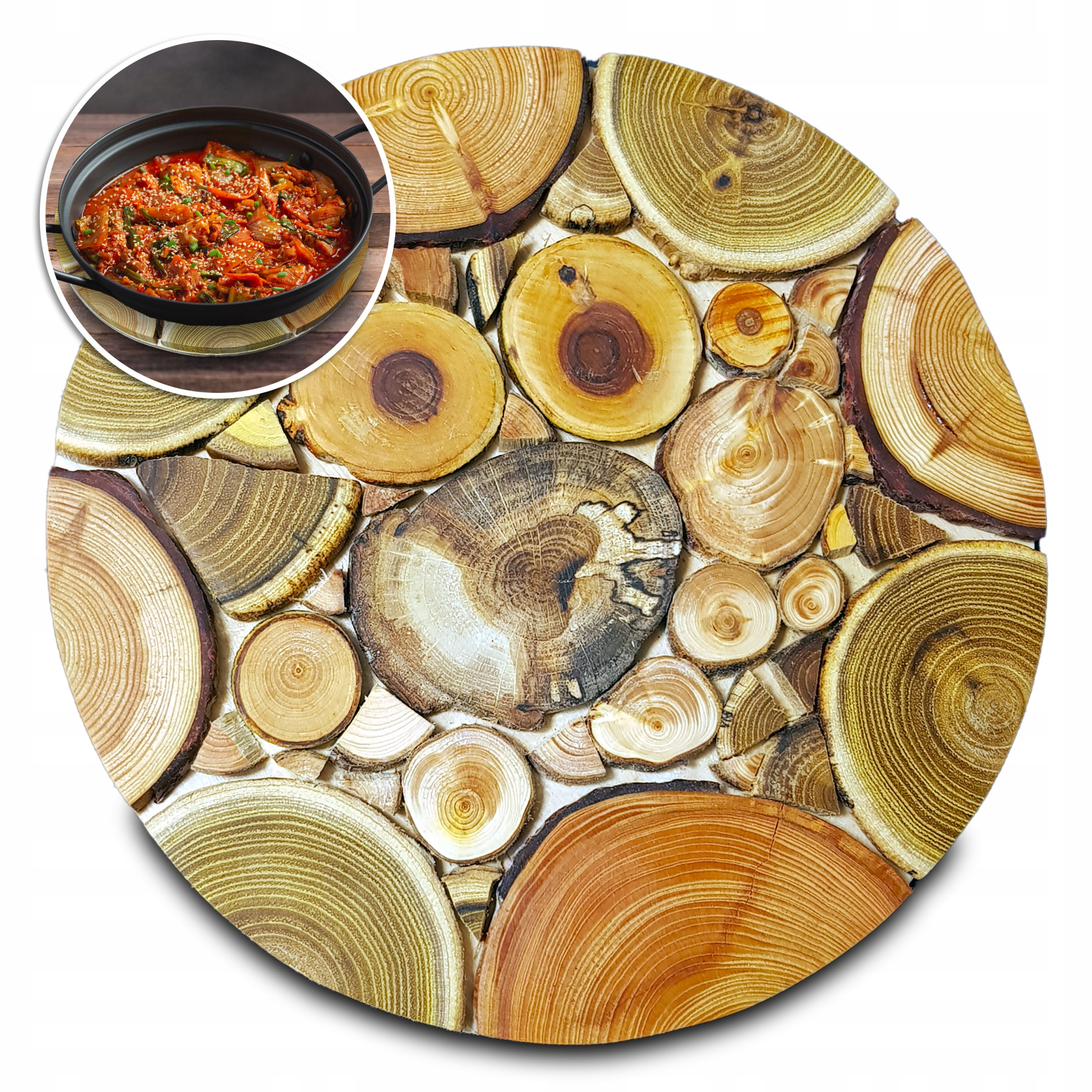 

Podkładka Pod Garnek Naczynia Podstawka 22,5cm