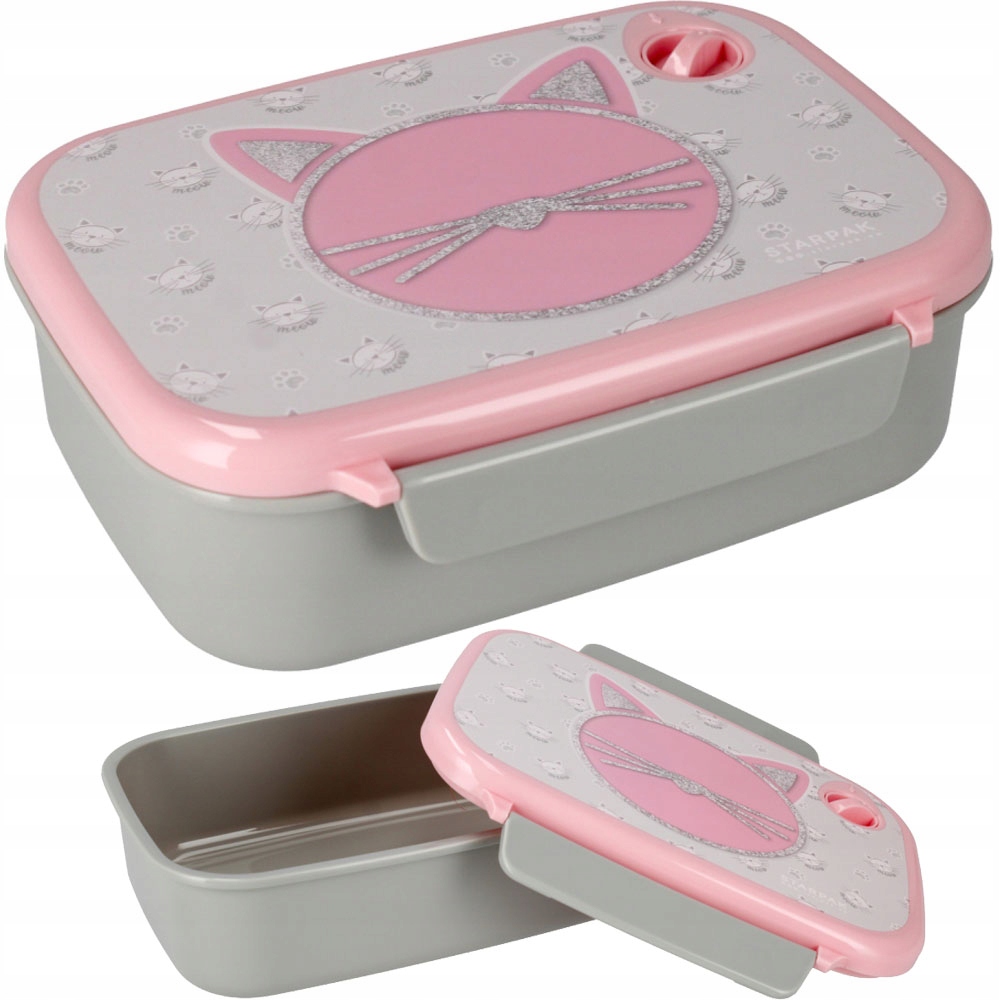 

Śniadaniówka Lunch Box Pojemnik Na Śniadanie Kotek