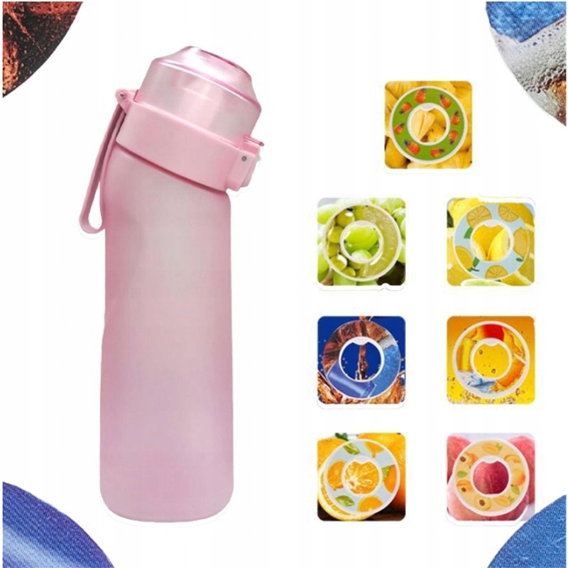 Láhev na vodu 650 ml Vonný hrnek Koření, láhev vody -7 ks