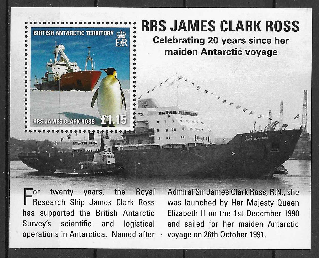 BAT bl 21 - statek i pingwin