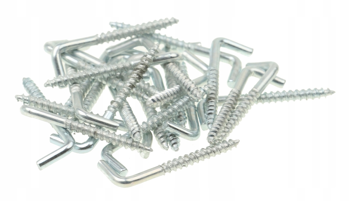 

Hak Haczyk Typu L Wkręcany Do Drewna 3.5 x 35 mm