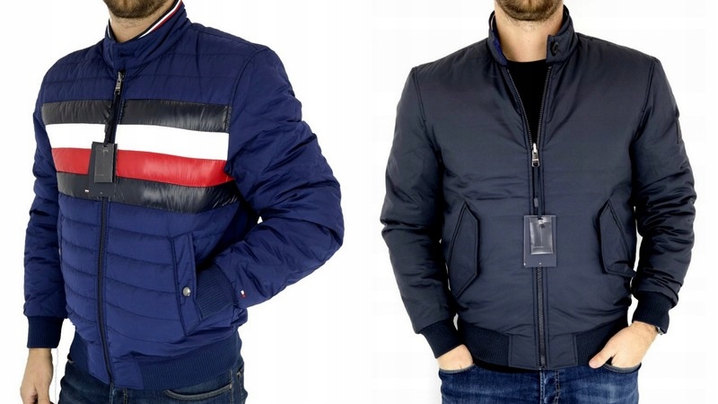 Tommy Hilfiger kurtka męska, dwustronna, puchowa, XL