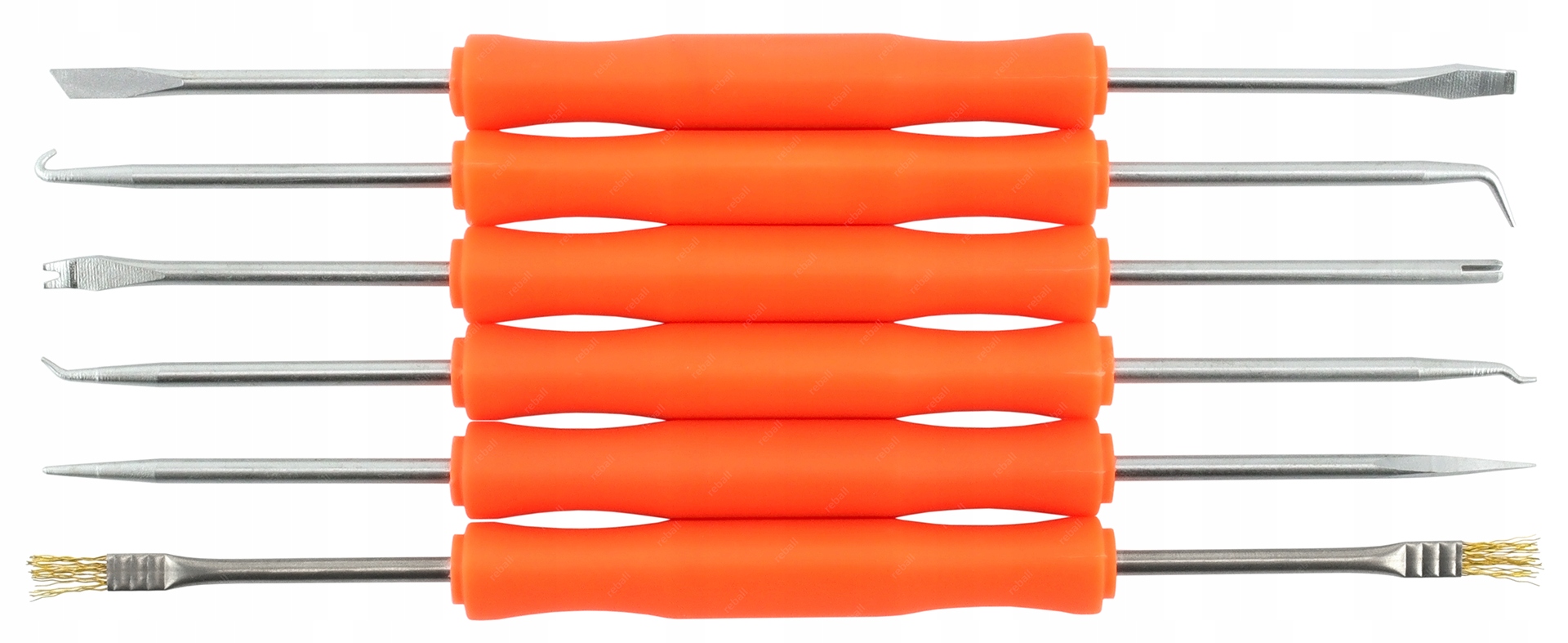 ZESTAW NARZĘDZI DO ELEKTRONIKI HAKI SKROBAKI DRAPAKI CZYSZCZENIE RT0115 6w1