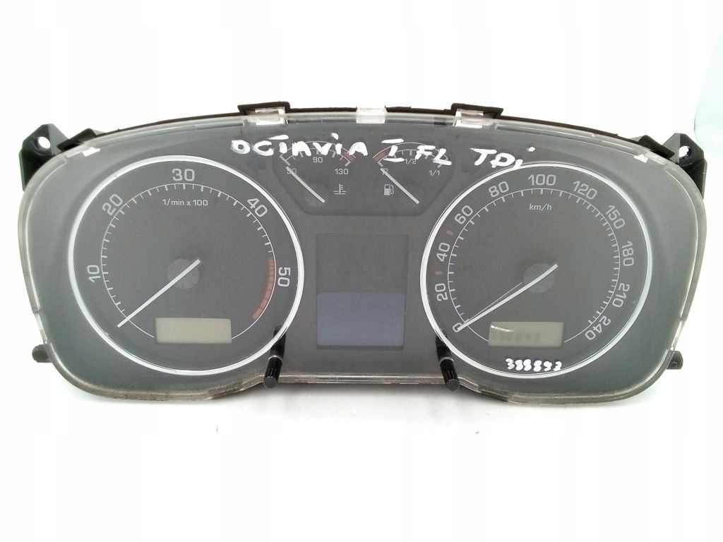 Skoda Octavia and lift FL dials dials diesel TDI