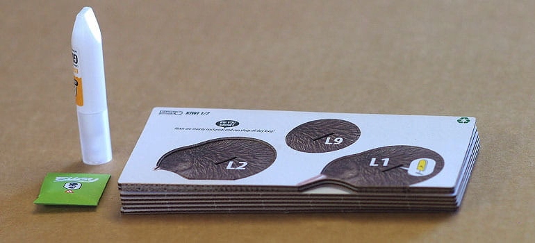 Ptak Kiwi Eugy Eko Układanka 3D Wiek dziecka 6 lat +