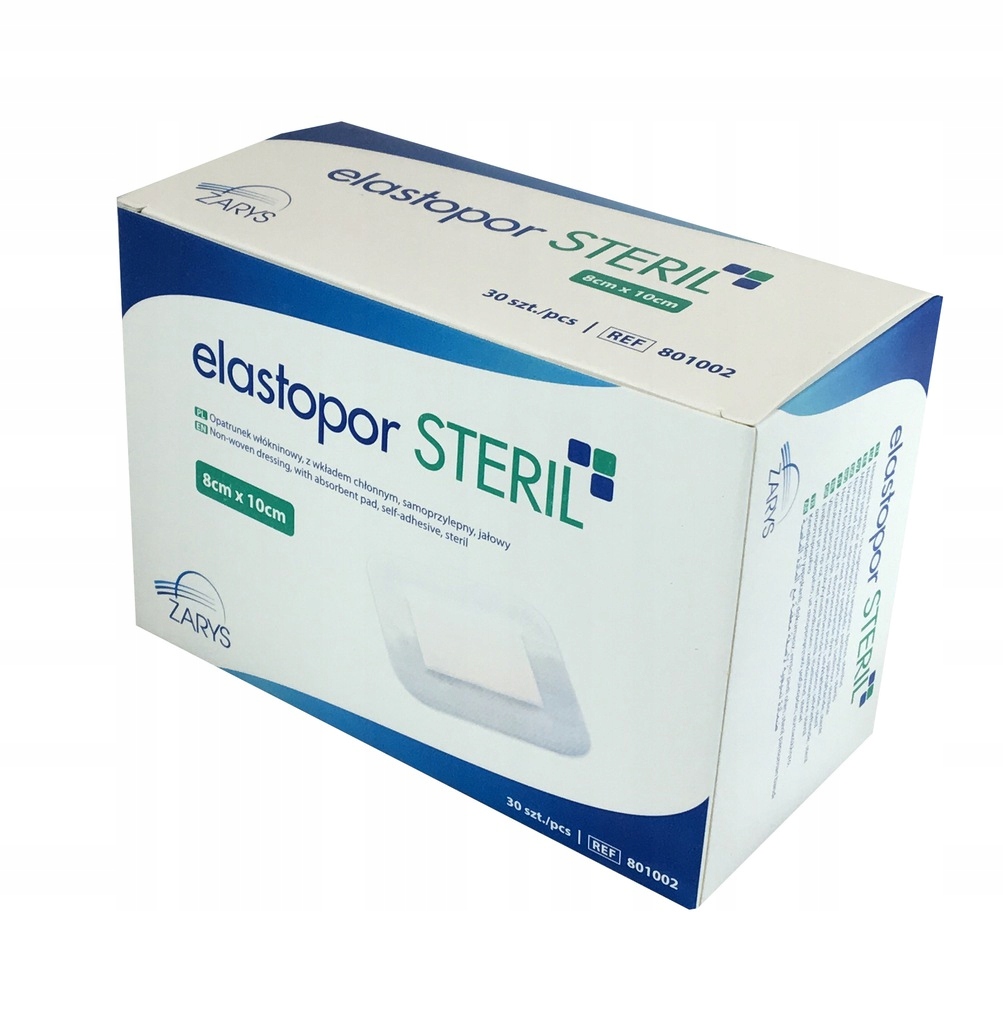 

Elastopor Steril opatrunek jałowy 8 x 10cm 30szt