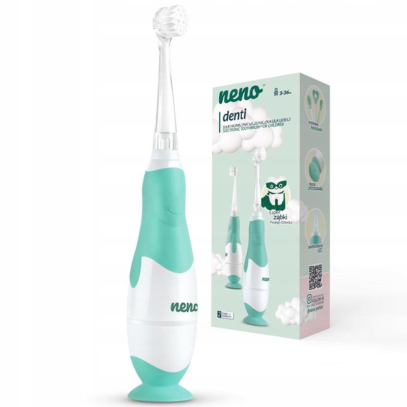 ELEKTRONICZNA SZCZOTECZKA DLA DZIECI NENO DENTI