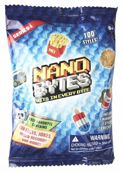 Nanobytes saszetka z pojedynczą figurką Seria 1
