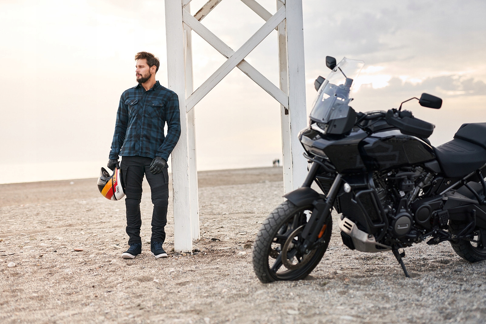 SPODNIE MOTOCYKLOWE | SHIMA GIRO 2.0 | MĘSKIE JEANSY + OCHRANIACZE + GRATIS Rodzaj Męskie