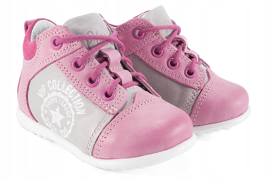 EMEL E2069-19 TRZEWIKI PÓŁBUTY DZIEWCZĘCE Róż 19 Bohater brak