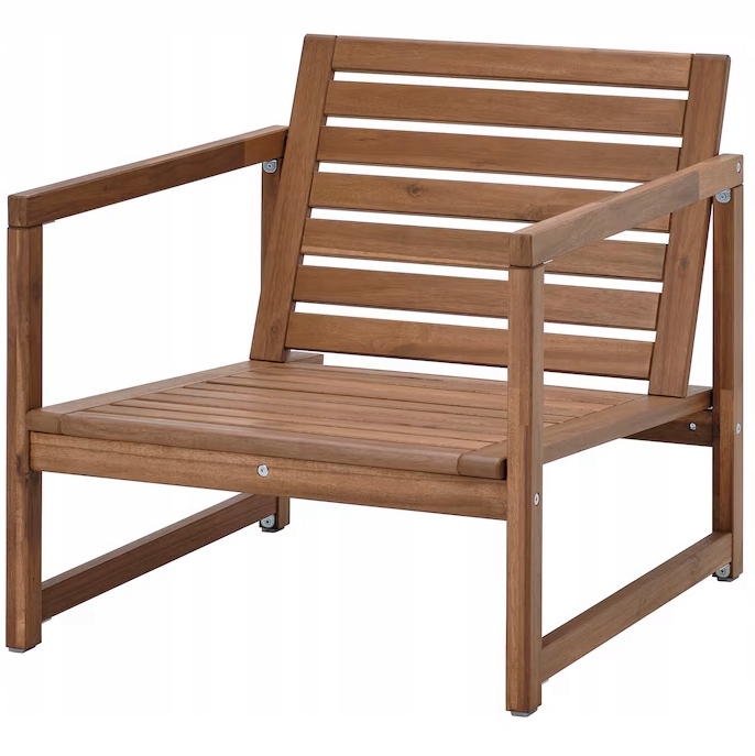Ikea Nammaro Ležadlo, záhradné, svetlohnedé