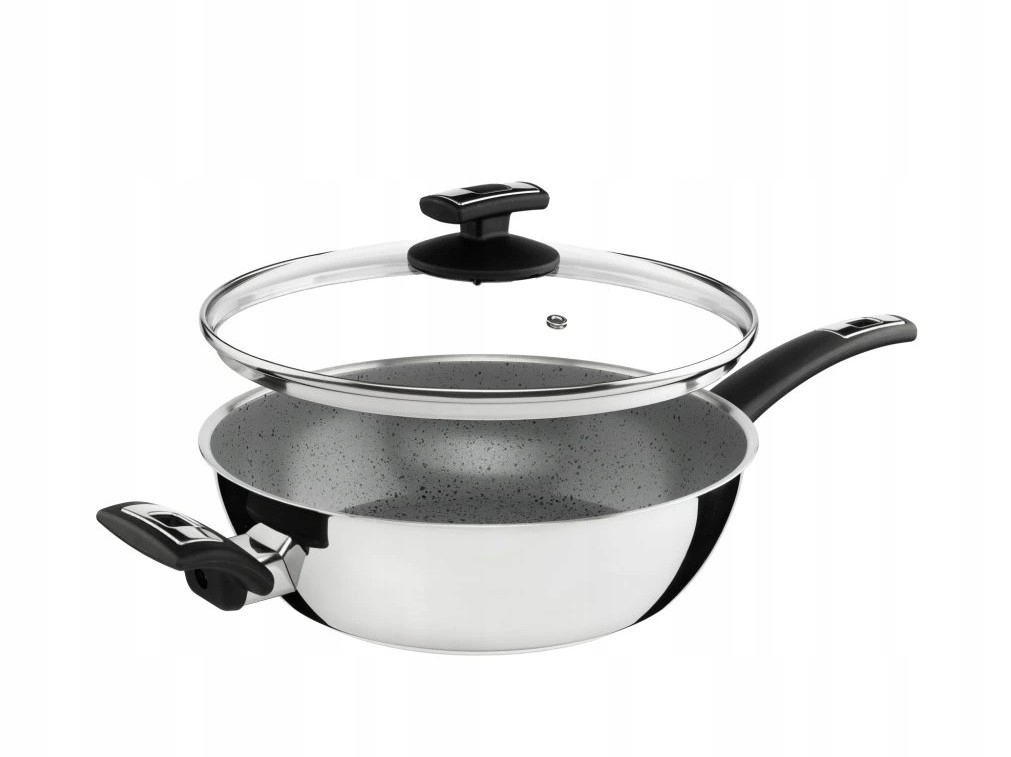 Kolimax Panvica Cerammax Pro Comfort, s vekom, priemer 26 cm, sivá Granite