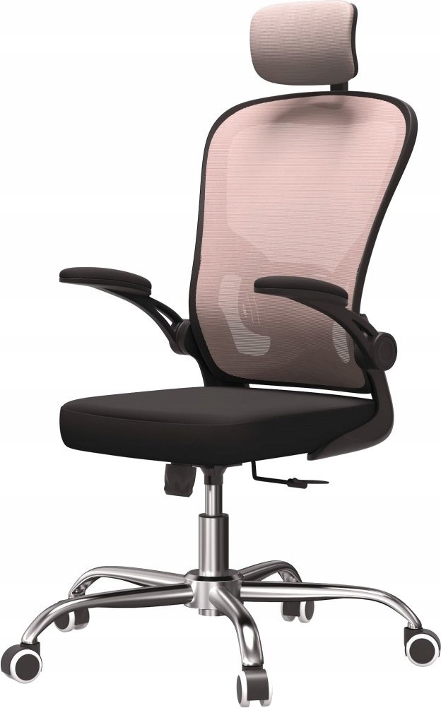 Ružová Otočná Kancelárska Stolička Axory