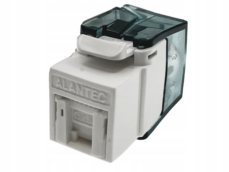 Alantec-Moduł keystone RJ45 beznarzędziowy Utp kat.6 badanie jakości Inte