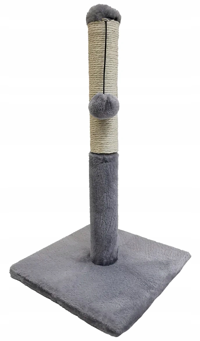 Škrabadlo pro pro kočky 30x30x52 cm pelíšek pelíšek s hračkou