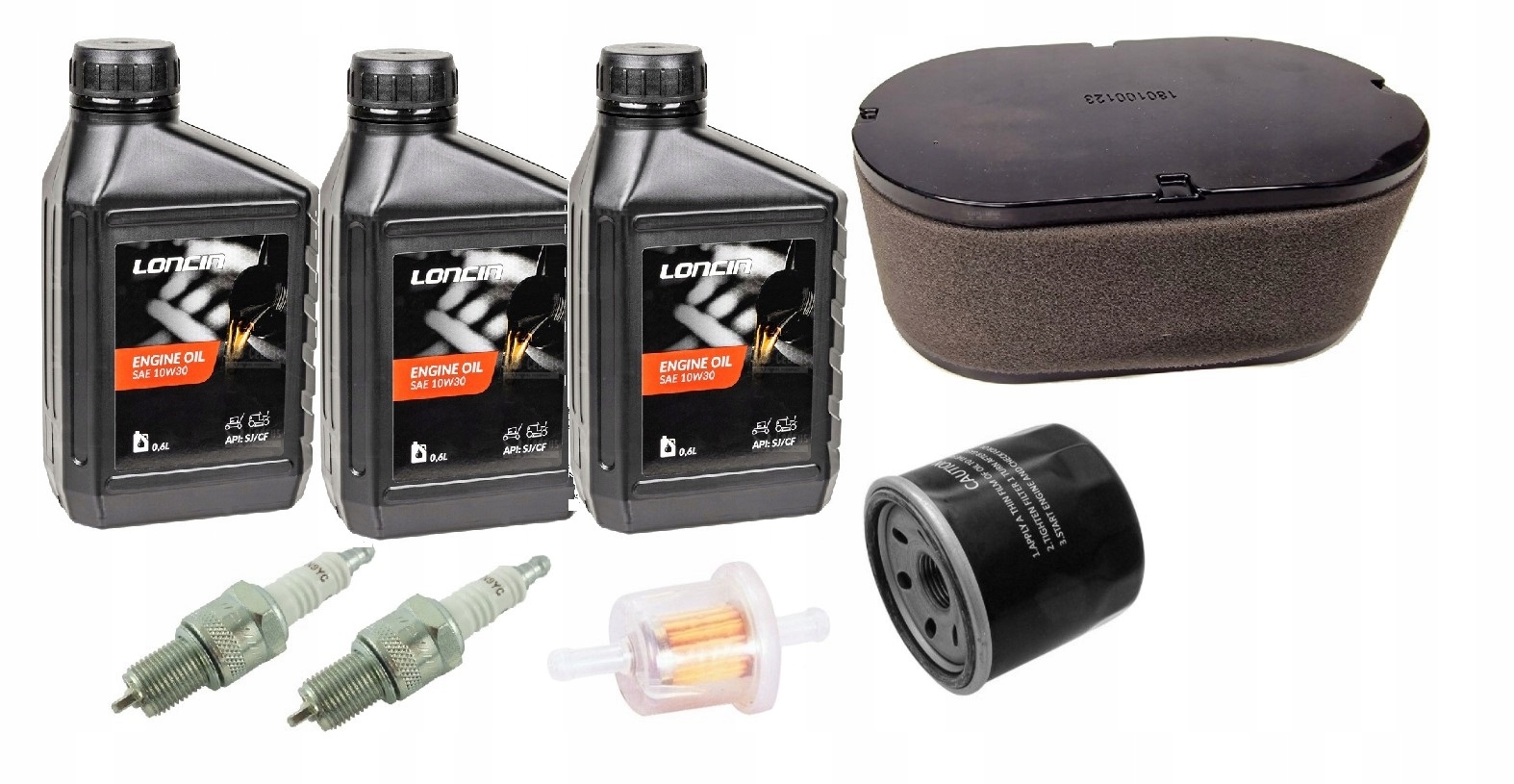 Servisní sada motoru Loncin Pro 600 traktorového traktoru Faworyt TR102HV