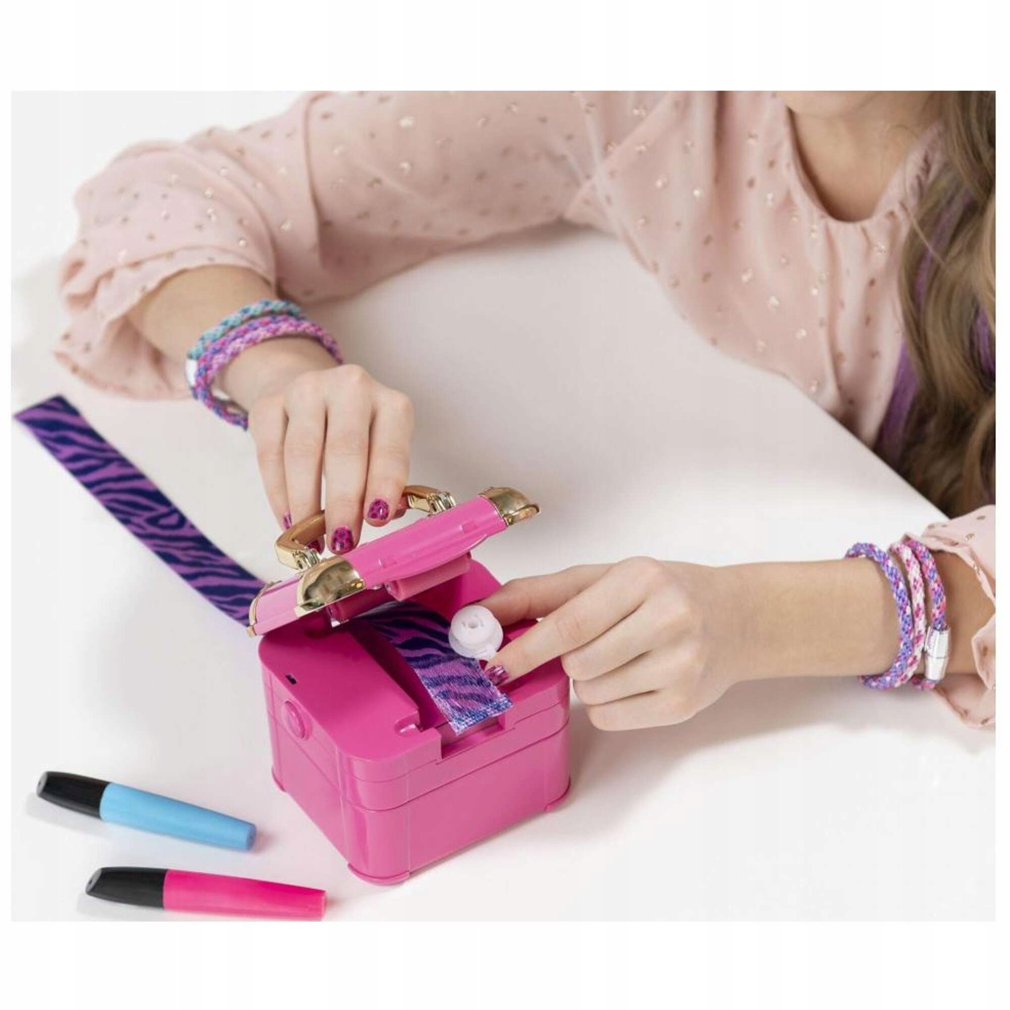 ZESTAW KREATYWNY OZDOBY DO WŁOSÓW DOCZEPY PASEMKA COOL MAKER STARSTRUCK Marka Spin Master