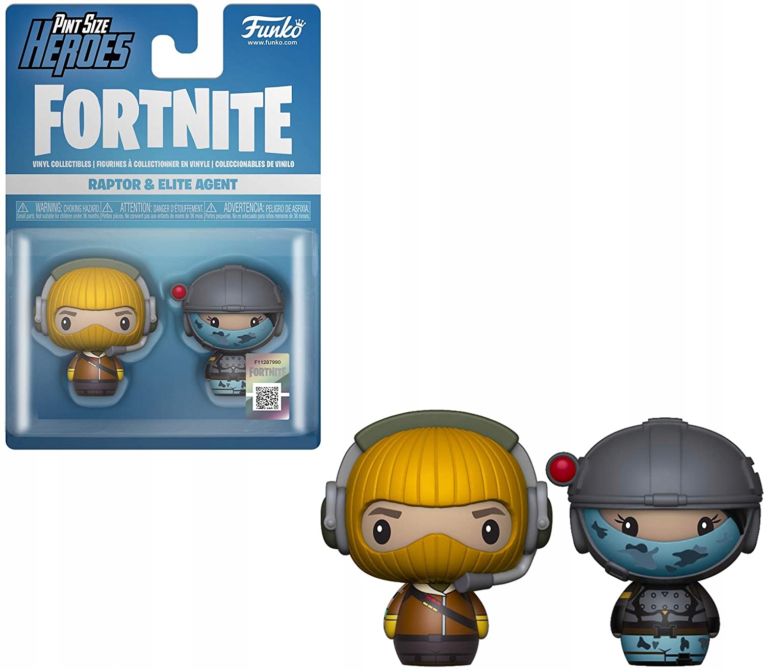 funko psh fortnite raptor & elite agent 2pak