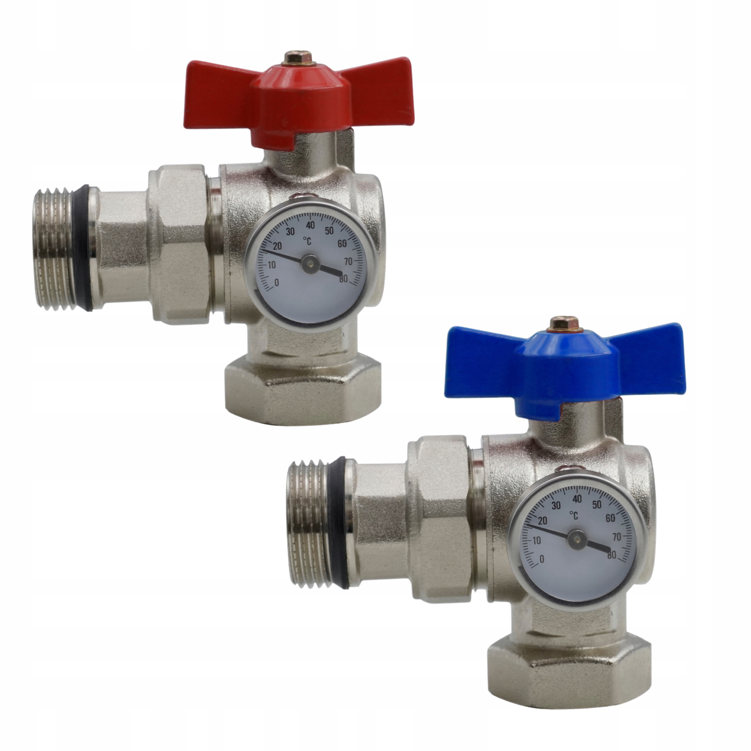Kulový Ventil Se Šroubem A Samouš. S Termom Mot Gw/gz Úhlů 1"- Kpl Prov