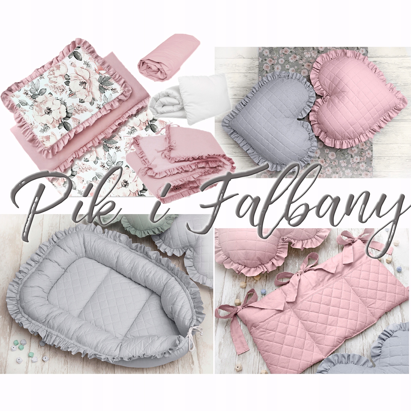 FALBANKA do łóżeczka maskuje i dekoruje Kod producenta 1-23456 Falbany