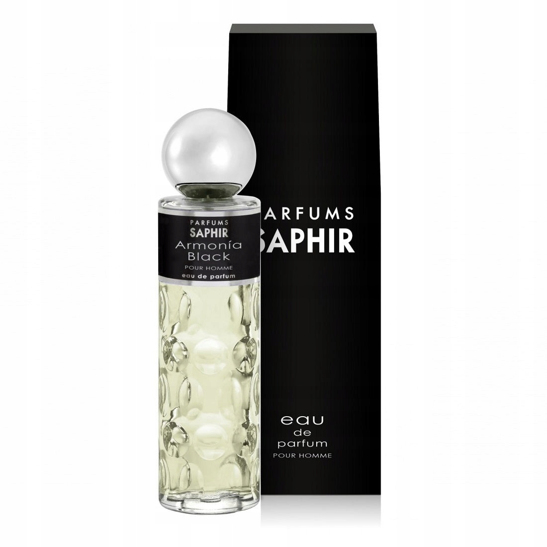 Saphir Armonia Black Pour Homme Parfémovaná Voda 200 ML Pro Muže