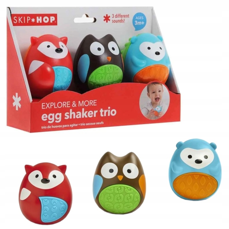 

Skip Hop Zestaw Grzechotek 3 szt. Marakasy