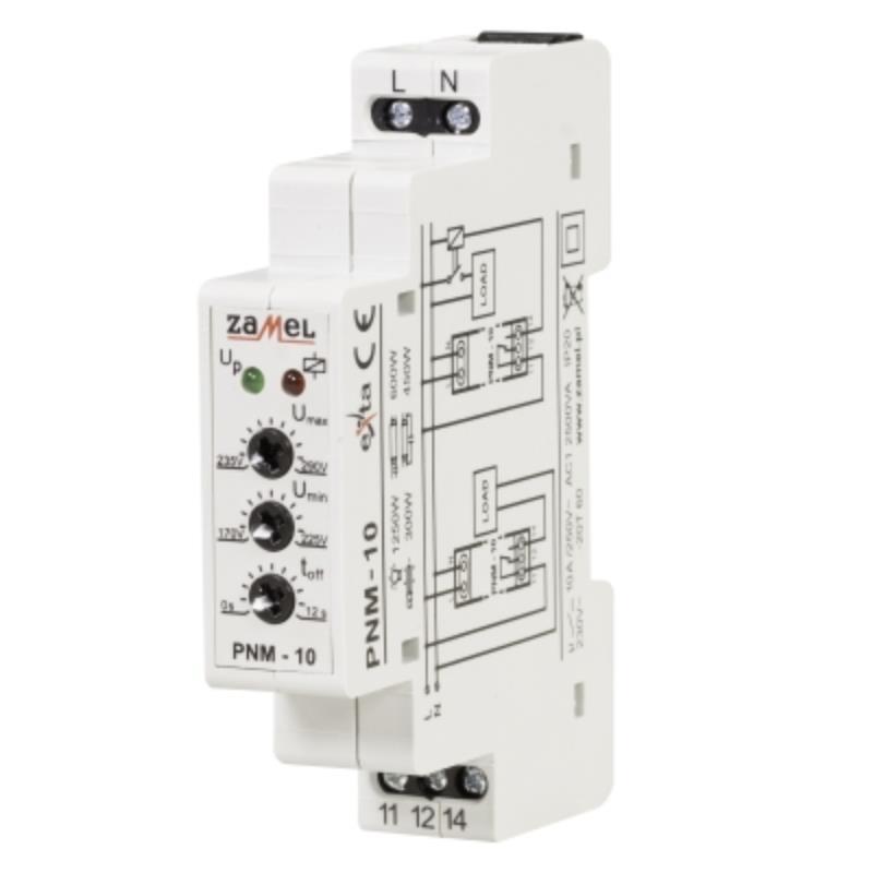 Napěťový relé PNM-10 Zamel