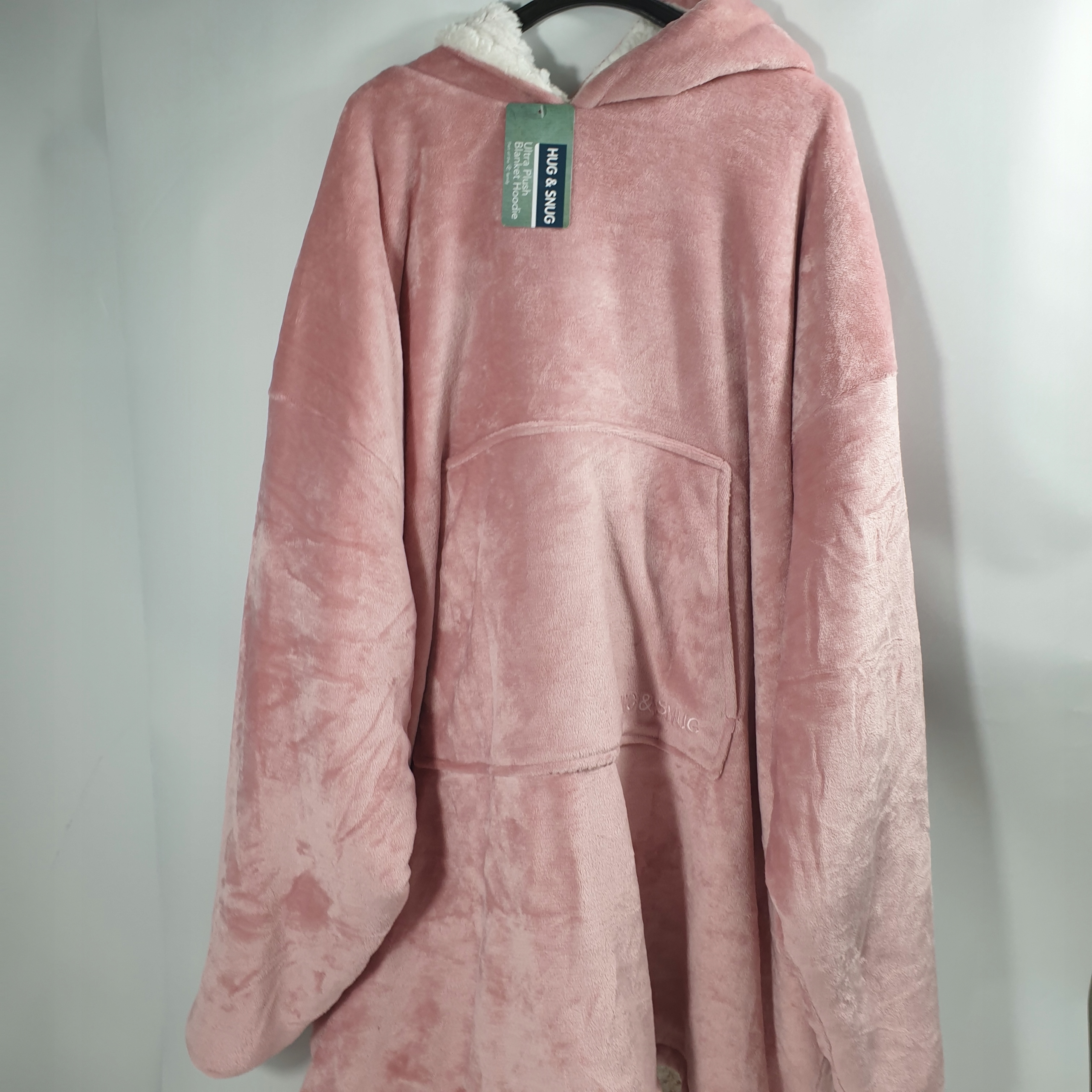Unisex Mikina deka s kapucí pohodlná, nadměrná velikost