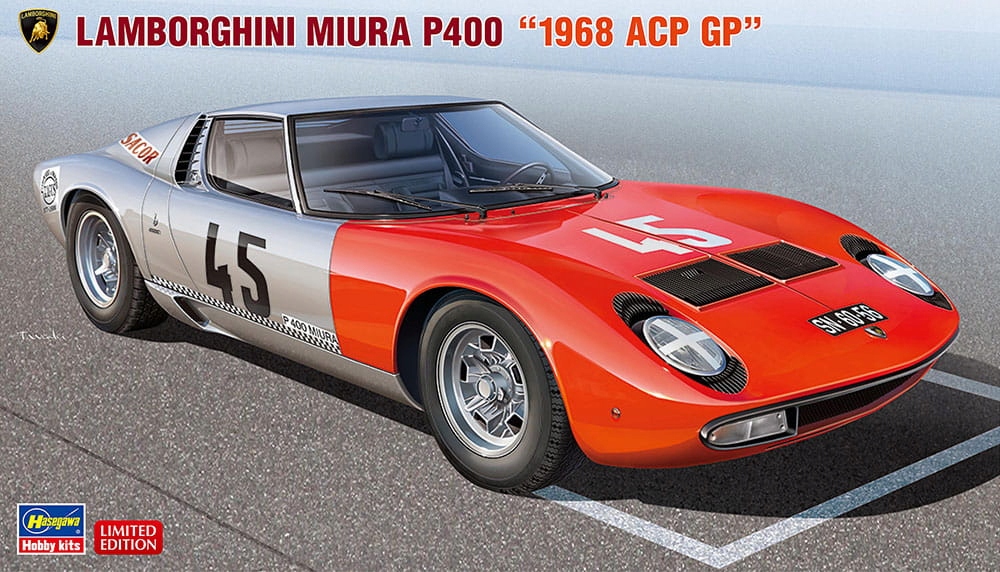 Lamborghini Miura P400 1:24 Hasegawa 20683
