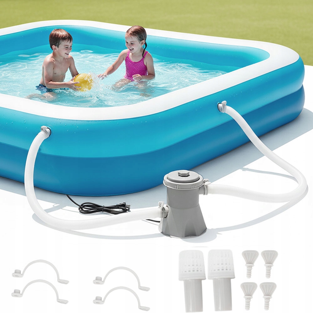 Filtrační Čerpadlo Do Bazénu 15 W 1132 L/h Snadná Montáž Pomocí Hadic