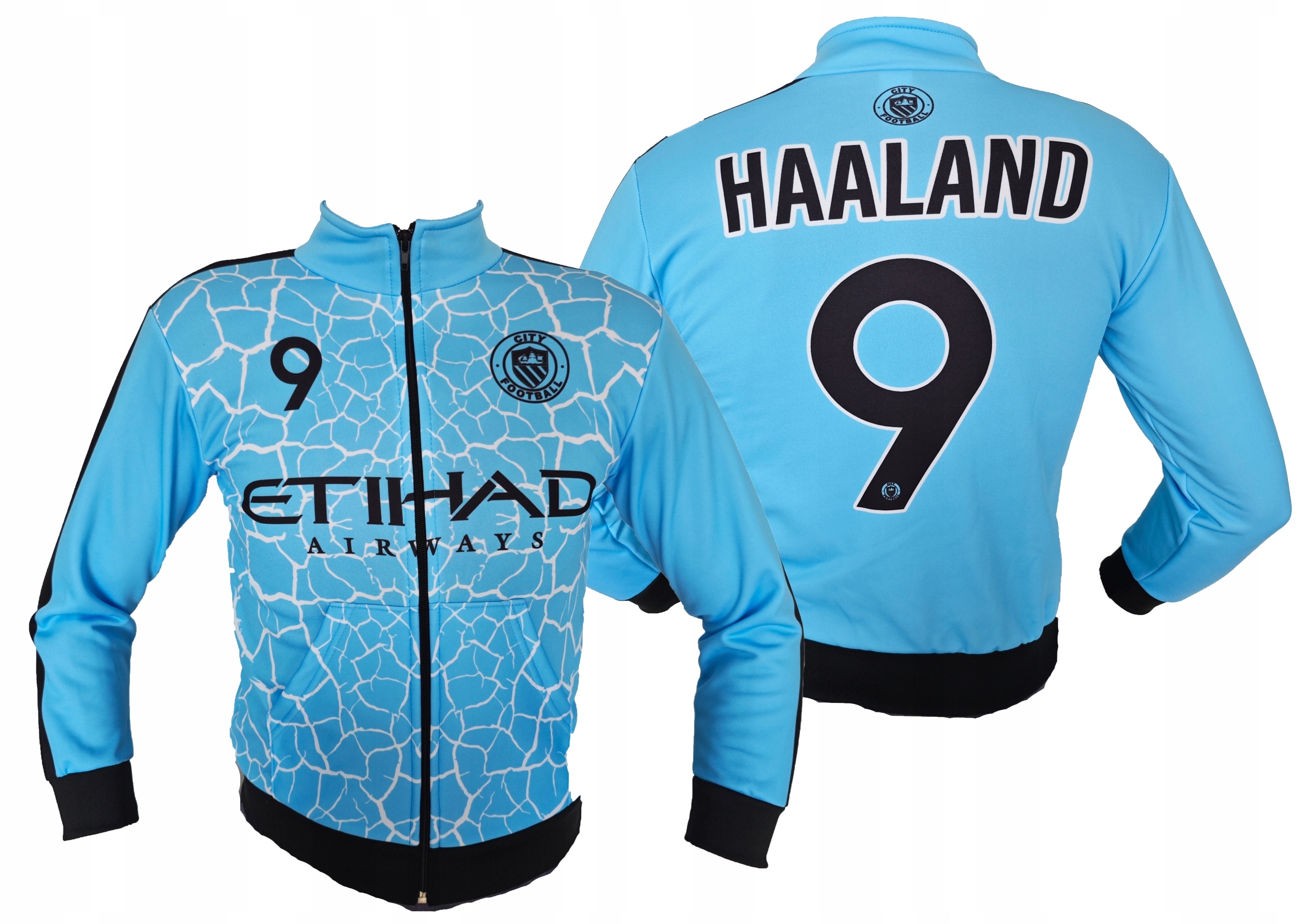 bluza dresowa dziecięca sportowa Manchester Haaland r 134